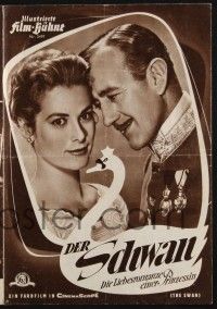 3c839 SWAN German program '56 different images of beautiful Grace Kelly & Alec Guinness!