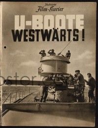 3c882 U-BOAT, COURSE WEST German program '41 Gunther Rittau's U-Boote westwarts, WWII propaganda!