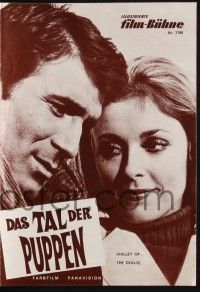 3c891 VALLEY OF THE DOLLS German program '68 Jacqueline Susann's novel, Sharon Tate, different!