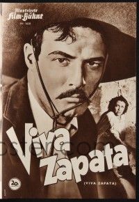 3c903 VIVA ZAPATA Film Buhne German program '52 Marlon Brando, Jean Peters, Steinbeck, different!