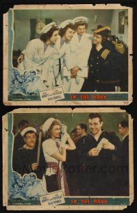 3d962 IN THE NAVY 2 LCs '41 sailor Lou Costello, gorgeous Claire Dodd, The Andrews Sisters!