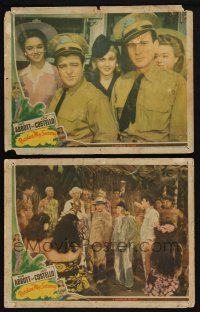 3d977 PARDON MY SARONG 2 LCs '42 Bud Abbott & Lou Costello and sexy tropical ladies!