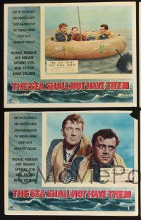 3d577 SEA SHALL NOT HAVE THEM 8 English LCs '55 British soldiers Michael Redgrave & Dirk Bogarde!