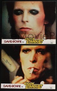 3d767 ZIGGY STARDUST & THE SPIDERS FROM MARS 8 English LCs '83 David Bowie, D. A. Pennebaker!