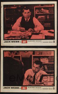 3d841 -30- 5 LCs '59 Dragnet's Jack Webb is the editor of a major metropolitan newspaper!