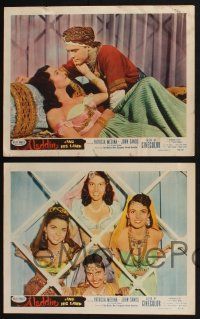 3d771 ALADDIN & HIS LAMP 7 LCs '52 sexy Patricia Medina & the world's most gorgeous harem beauties!