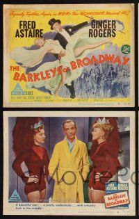 3d004 BARKLEYS OF BROADWAY 8 LCs '49 Fred Astaire & Ginger Rogers in their final film together!