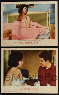 3d806 BUTTERFIELD 8 6 LCs '60 call girl Elizabeth Taylor is the most desirable and easiest to find!