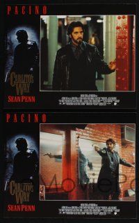 3d114 CARLITO'S WAY 8 LCs '93 Al Pacino, Sean Penn, John Leguizamo, Brian De Palma directed!