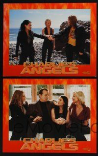 3d127 CHARLIE'S ANGELS 8 LCs '00 sexy images of Cameron Diaz, Drew Barrymore & Lucy Liu!