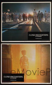 3d133 CLOSE ENCOUNTERS OF THE THIRD KIND 8 LCs '77 Steven Spielberg sci-fi classic!