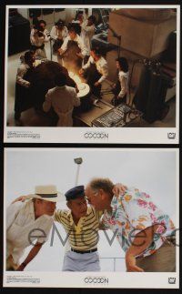3d135 COCOON THE RETURN 8 LCs '88 Courtney Cox, Don Ameche, Wilford Brimley, Hume Cronyn