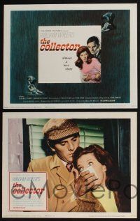 3d136 COLLECTOR 8 LCs '65 Terence Stamp & Samantha Eggar, William Wyler directed!