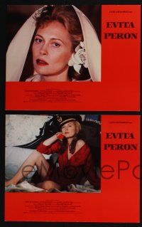 3d206 EVITA PERON 8 int'l LCs '81 sexy Faye Dunaway, James Farentino, Pedro Armendariz Jr.