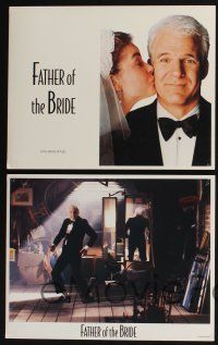 3d217 FATHER OF THE BRIDE 8 LCs '91 Steve Martin, Diane Keaton, Kimberly Williams, Martin Short