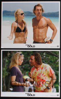 3d236 FOOL'S GOLD 8 LCs '08 Matthew McConaughey, sexy Kate Hudson, Donald Sutherland!