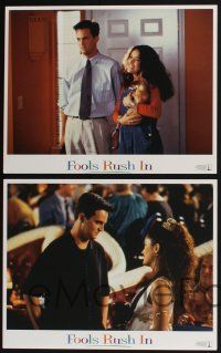 3d237 FOOLS RUSH IN 8 LCs '97 Salma Hayek, Matthew Perry, Jon Tenney!