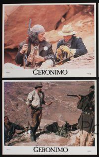 3d258 GERONIMO 8 LCs '93 Walter Hill, Native American Wes Studi, Robert Duvall, Hackman!