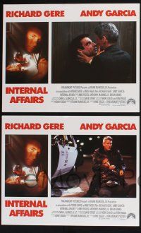 3d332 INTERNAL AFFAIRS 8 LCs '90 Richard Gere is charming, seductive & deadly!