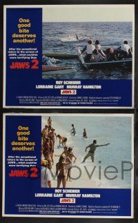 3d877 JAWS 2 4 LCs R80 one good bite deserves another, what could be more terrifying, Scheider!
