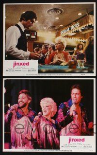 3d344 JINXED 8 LCs '82 directed by Don Siegel, sexy Bette Midler, Rip Torn, Ken Wahl, gambling!