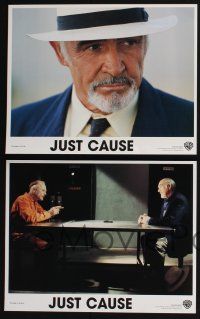 3d354 JUST CAUSE 8 LCs '95 many great images of Sean Connery, Laurence Fishburne!