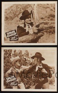 3d786 KID FROM GOWER GULCH 7 LCs '49 western cowboy Spade Cooley, Bob Gilbert, cool gun action!