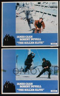 3d361 KILLER ELITE 8 LCs '75 James Caan, Robert Duvall, directed by Sam Peckinpah!