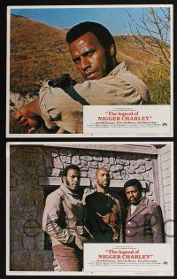 3d384 LEGEND OF NIGGER CHARLEY 8 LCs '72 D'Urville Martin, Don Pedro Colley, Fred Williamson!