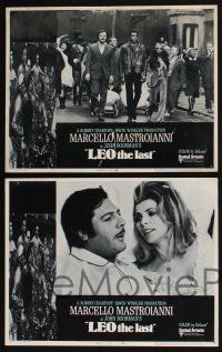 3d385 LEO THE LAST 8 LCs '70 Marcello Mastroianni, Boorman, imagine being the last of anything!