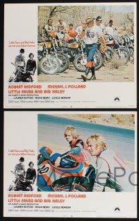 3d396 LITTLE FAUSS & BIG HALSY 8 LCs '70 Robert Redford & Michael J. Pollard, Lauren Hutton!