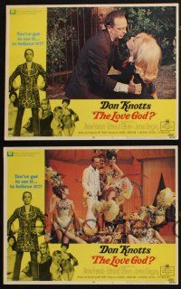 3d856 LOVE GOD 5 LCs '69 Don Knotts is the world's most romantic male with sexy babes!