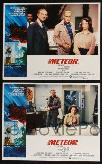 3d433 METEOR 8 int'l LCs '79 Sean Connery, Natalie Wood, sci-fi disaster!
