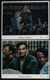 3d437 MICHAEL COLLINS 8 LCs '96 Liam Neeson, Aidan Quinn, directed by Neil Jordan!
