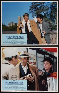 3d464 MY FAVORITE YEAR 8 LCs '82 cool images of Peter O'Toole & Mark Linn-Baker, Jessica Harper!