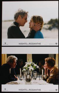 3d477 NIGHTS IN RODANTHE 8 LCs '08 cool romantic images of Richard Gere and gorgeous Diane Lane!