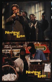 3d484 NOTHING TO LOSE 8 LCs '97 great images of Martin Lawrence & Tim Robbins in action!