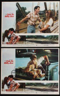 3d490 ODE TO BILLY JOE 8 LCs '76 Robby Benson & Glynnis O'Connor, movie based on Bobbie Gentry song