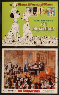 3d494 ONE HUNDRED & ONE DALMATIANS 8 LCs R69 most classic Walt Disney canine family cartoon!