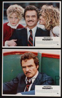 3d503 PATERNITY 8 LCs '81 Burt Reynolds, sexy Beverly D'Angelo, Lauren Hutton!