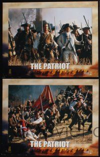 3d504 PATRIOT 8 LCs '00 Mel Gibson, Heath Ledger, Joely Richardson, cool action images!