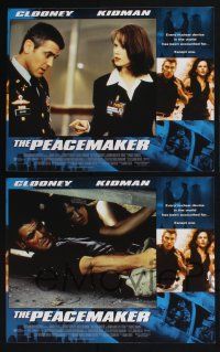 3d506 PEACEMAKER 8 LCs '97 George Clooney & sexy Nicole Kidman look for lost nuke!