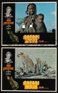 3d565 SAFARI MOJA 8 LCs '70 Alaska to Africa, cool adventurer images!