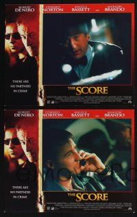 3d573 SCORE 8 LCs '01 Robert De Niro, Edward Norton, Marlon Brando, Angela Bassett!