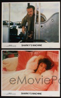 3d591 SHARKY'S MACHINE 8 LCs '81 Burt Reynolds, Vittorio Gassman, Brian Keith, Charles Durning