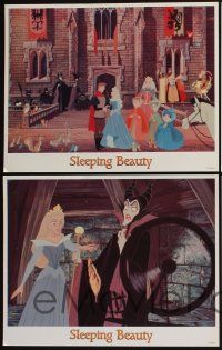 3d602 SLEEPING BEAUTY 8 LCs R86 Walt Disney cartoon fairy tale fantasy classic!