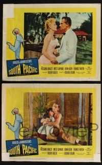 3d613 SOUTH PACIFIC 8 LCs R64 Brazzi, Kerr, Mitzi Gaynor, Rodgers & Hammerstein musical!