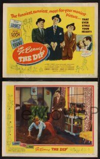 3d620 ST BENNY THE DIP 8 LCs '51 directed by Edgar Ulmer, Dick Haymes, Roland Young, Lionel Stander