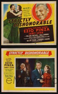 3d640 STRICTLY DISHONORABLE 8 LCs '51 what are Ezio Pinza's intentions toward Janet Leigh?