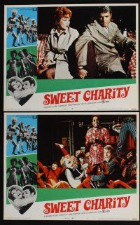 3d654 SWEET CHARITY 8 LCs '69 Bob Fosse musical starring Shirley MacLaine!